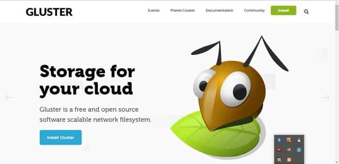 gluster-Open Source Cloud