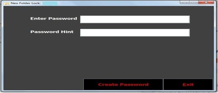 NEO Folder Lock - Password Protect Folder