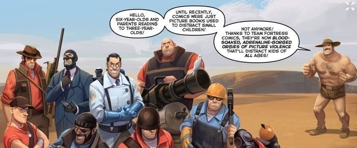 Team Fortress 2 Comedy Game Reviews