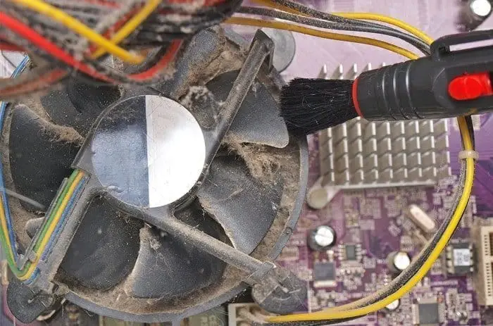 Excess Dust of CPU