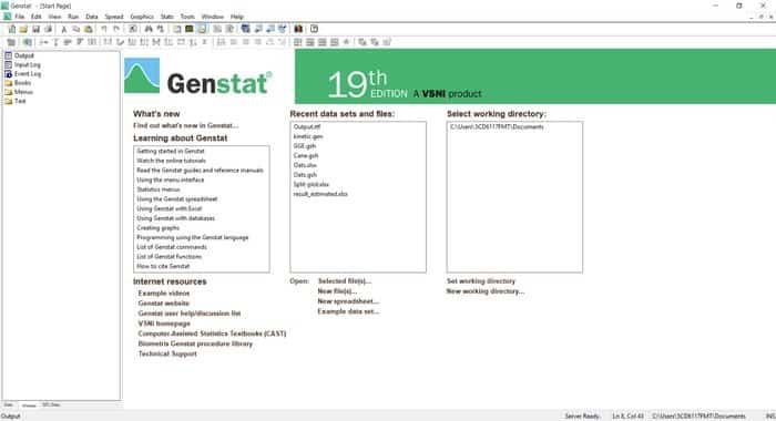 Free Statistical Software-genstat