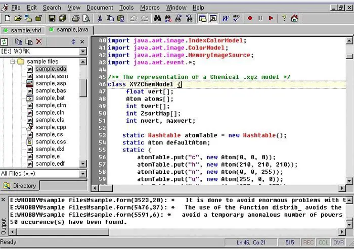 Source Code Editor atpad