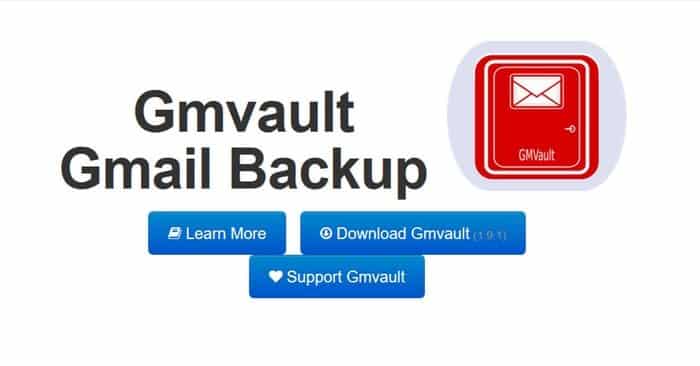 Gmvault Gmail Backup