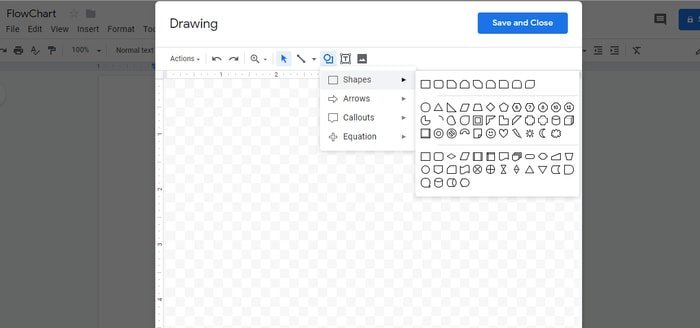 Google Docs Diagram