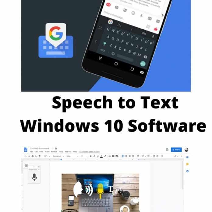 Free Speech to Text Windows 10 Software