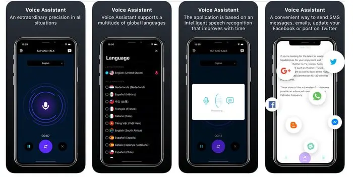 Voice Assistance (iOS)