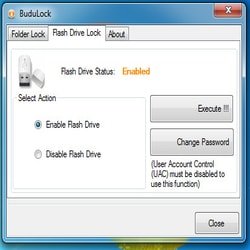 budulock USB Port Lock Software