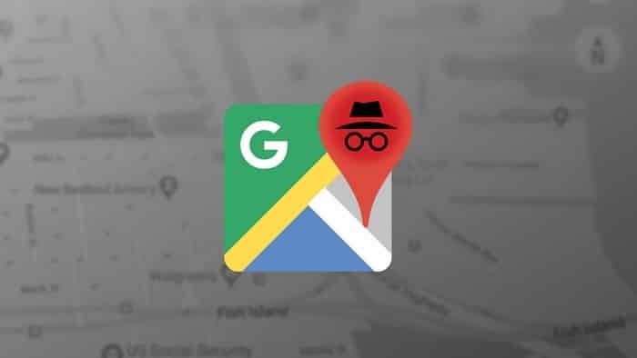 Using Google Maps in Incognito mode
