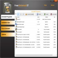 Windows Uninstaller Software"Free Uninstall It"