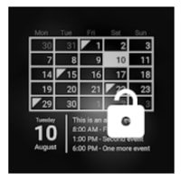 Calendar Widget (key)