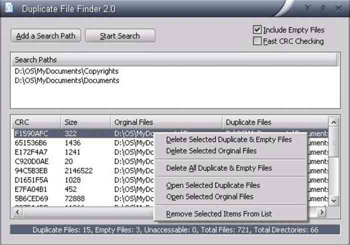 Duplicate File Finder
