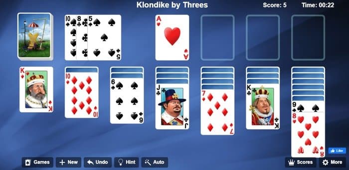 Klondike by Threes