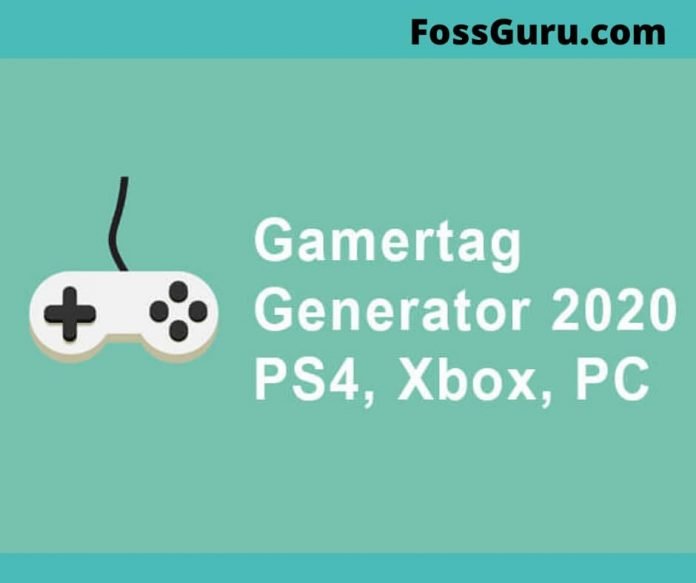 Xbox Gamertag Generator for Unique Random Username