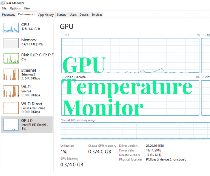GPU Temperature Monitor
