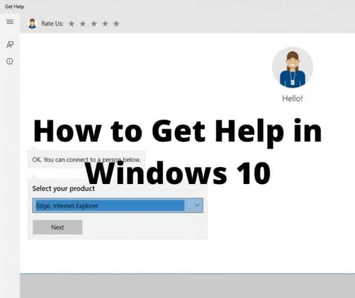 How to Get Help in Windows 10