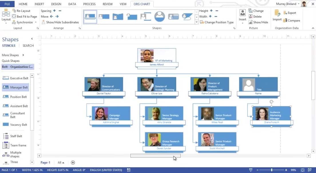 9 Free Organizational Chart Template Creator for Word 2010