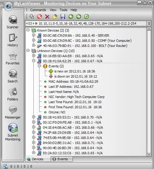 MyLanViewer NetworkIP Scanner