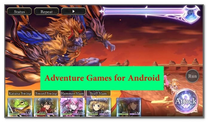 Adventure Games for Android