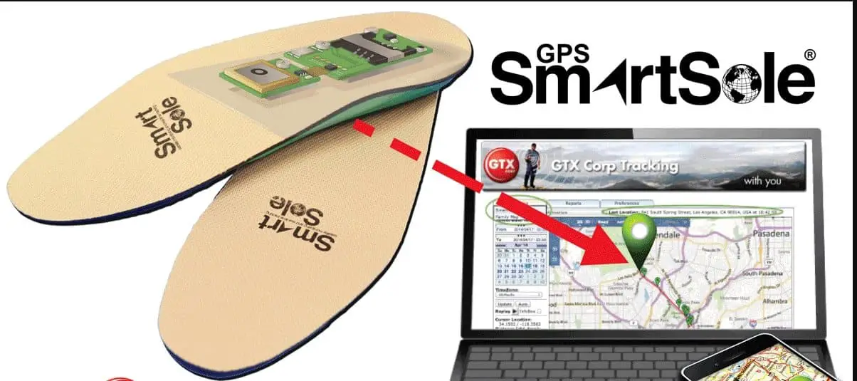 GPS SmartSole® - A shoe GPS tracker