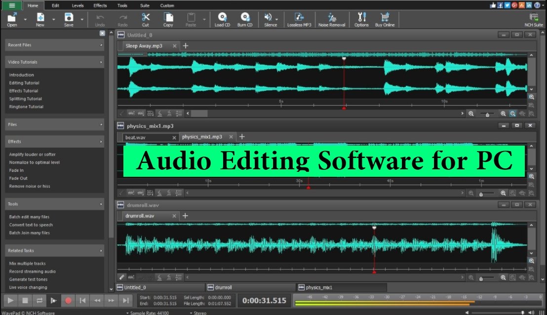 The 20 Best Free Audio Editing Software for Better Music