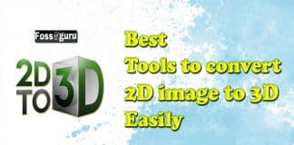 Best Tools to Convert 2D image to 3D