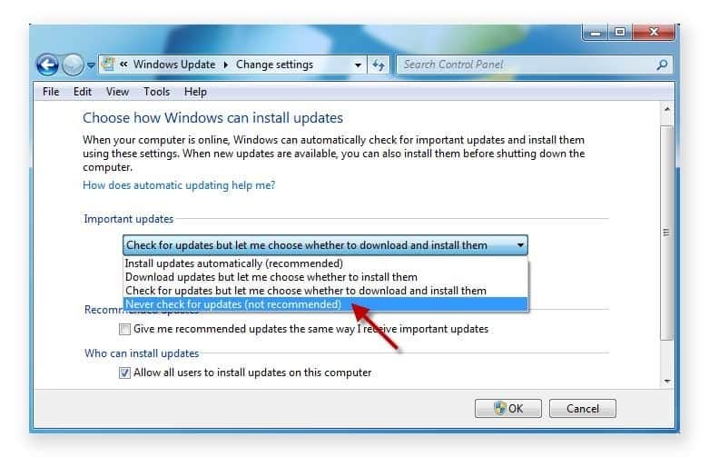 Disable-Automatic-Updates-in-Windows-7