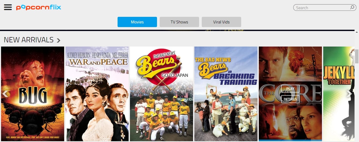 PopCornFlix Putlocker Alternative Streaming Sites to Watch Movies Online