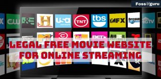 Legal Free Movie Website for Online Streaming