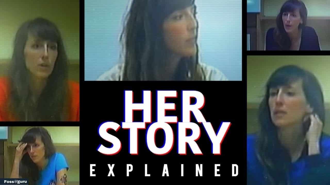 best story driven games for pc - HER STORY