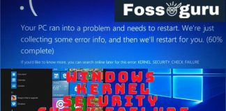 Windows Kernel Security Check Failure Why and How to Fix?