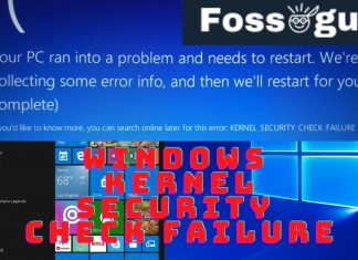 Windows Kernel Security Check Failure Why and How to Fix?
