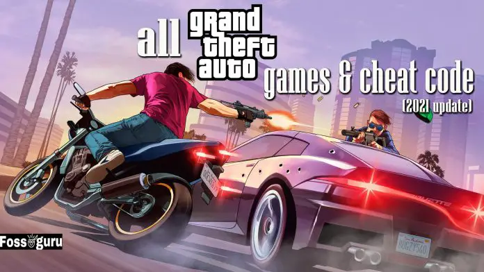 All GTA Games and Cheat Codes