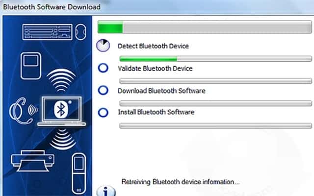 WIDCOMM Bluetooth Software for Windows