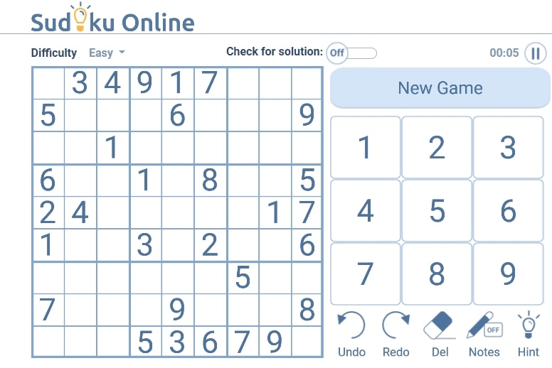 Sudoku online.io
