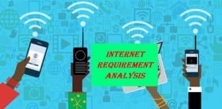 Internet Requirement Analysis