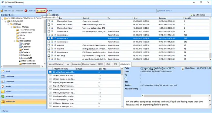 SysTools OST Recovery