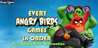 All angry birds game in order and angry birds alternatives