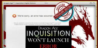 Dragon Age Inquisition Won’t Launch Error {Solved}