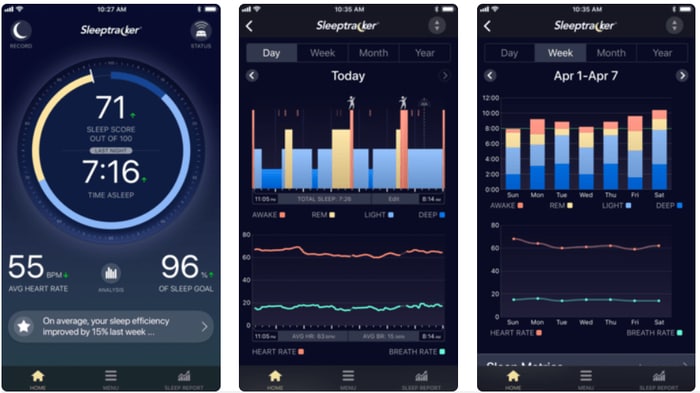 Sleeptracker android app