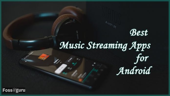 music streaming app