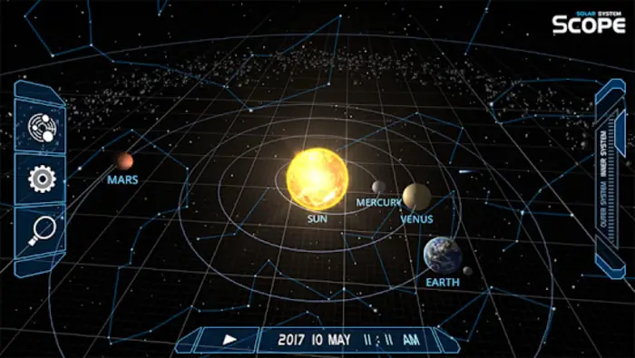 Solar System Scope space app