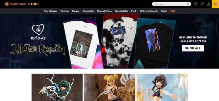 Crunchyroll Store to Buy Authentic Anime Figurines