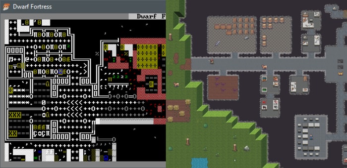 Dwarf Fortress single-player text-based games for Windows