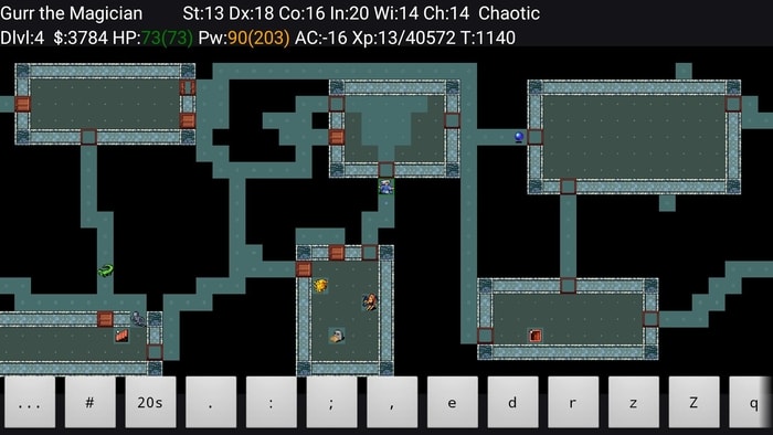 Nethack text-based games for Linux