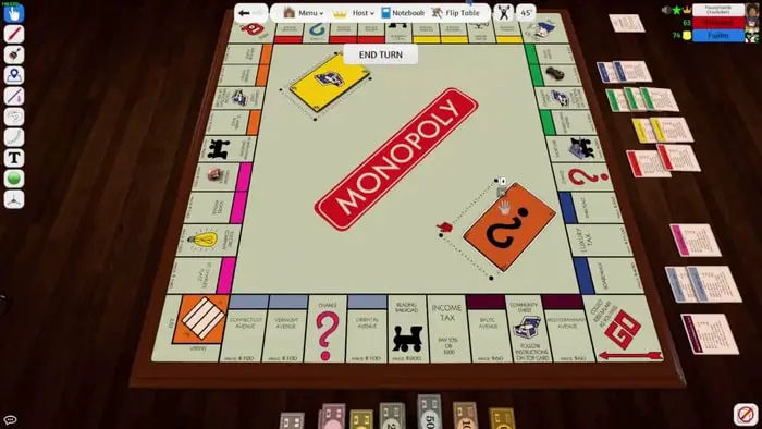 Monopoly Tabletop Simulator games