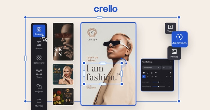 crello Product Management Tools for Manager