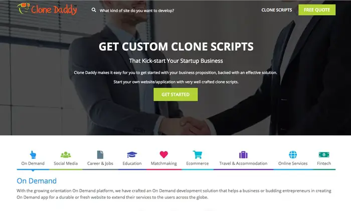 Clone Daddy Legal Clone Script Providers