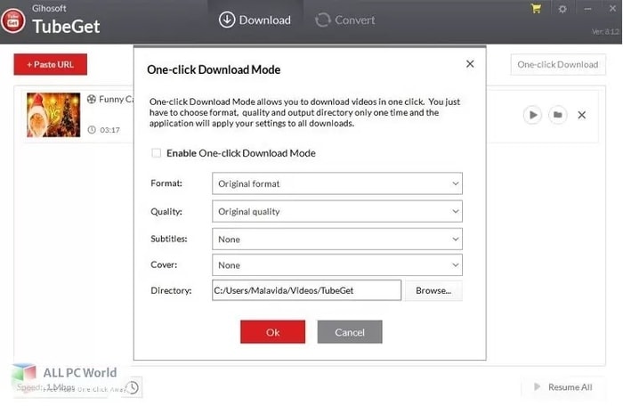 GihoSoft TubeGet Download YouTube Videos with Subtitles