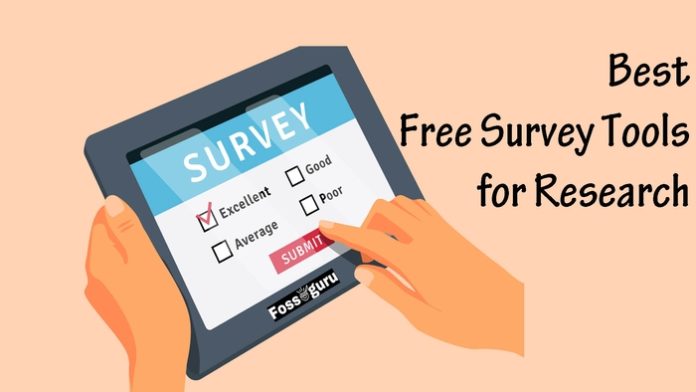 Best 20 Free Survey Tools for Research