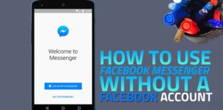 How to use messenger without facebook